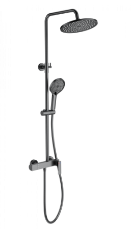Душевая система Wonzon & Woghand графит WW-B3517-BGG