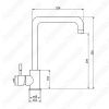 Смеситель для кухни Damixa Merkur 710720000