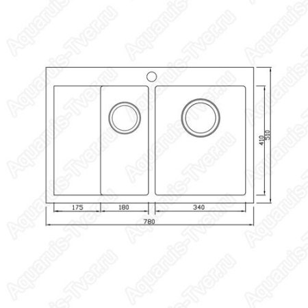 Мойка Seaman Eco Marino SMB-7851D (L) вентиль-автомат