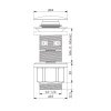 Донный клапан Damixa Option 210600000