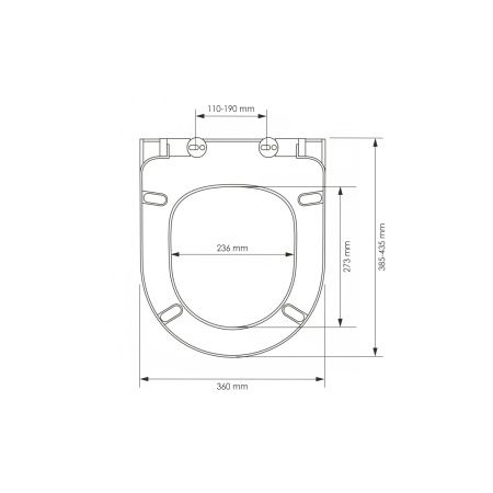 Унитаз подвесной WasserKRAFT Berkel с микролифтом H001.E034