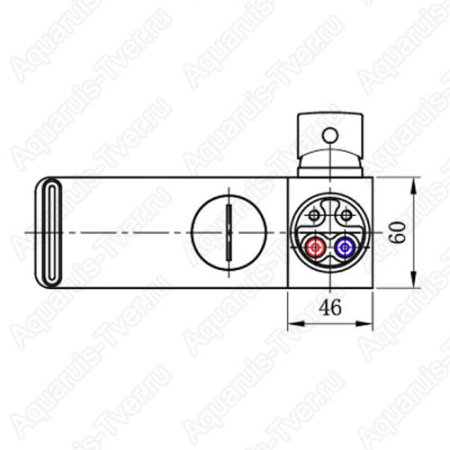 Смеситель для раковины Black & White U7330GM