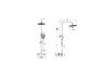 Душевая система Vitra Aquaheat Bliss A4720536EXP