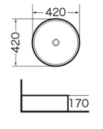 Раковина Grossman Classic 42см GR-3014
