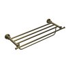 Полка для полотенец Rush Crete 60см (темная бронза) CR35543