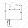 Смеситель для раковины E.C.A. 102188002EX