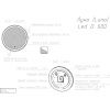 Зеркало Dreja Luno 60см с LED подсветкой и подогревом 99.2008