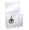 Тумба Style Line Даллас 100 (R) с раковиной Estetus СС-00000514+СС-00002392