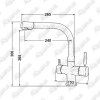 Смеситель для кухни Seaman Barcelone SSL-5383