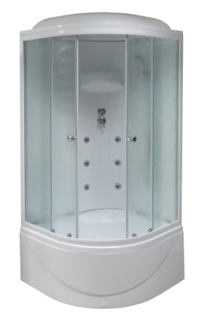 Душевая кабина Royal Bath RB100BK3-WC 100x100