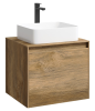 Тумба под раковину Aqwella Mobi 60см дуб балтийский MOB0106DB