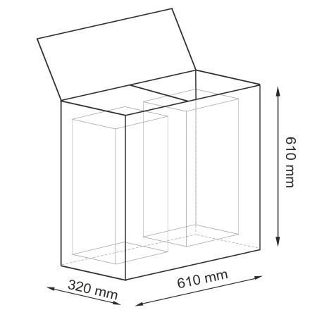 Корзина WasserKRAFT Fulda WB-520-L