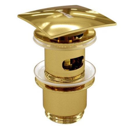 Донный клапан WasserKRAFT A168 (глянцевое золото)
