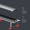Душевой лоток Am.Pm MasterFlow Tile 90см W01SC-U11-090-04SB