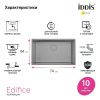 Мойка кухонная Iddis Edifice 74х44 графит EDI74G0i77