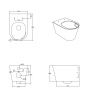 Унитаз Grossman Thin Rim GR-5604SQ
