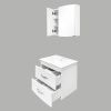Тумба Comforty Лаура 60-2 00003129351CF с раковиной Quadro-60