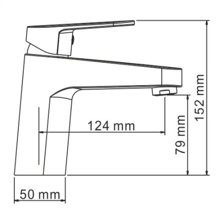 Смеситель WasserKRAFT Donau 5303 для раковины