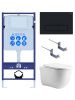 Инсталляция Aquatek с унитазом Aquatek Классик SET AQUATEK КЛАССИК cm-025 4в1