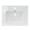 Раковина Sanita Luxe Quadro 61см WB.FN/Quadro/60-C/WHT.G/S1