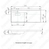 Тумба с раковиной Aquaton Лондри 120 (L) белый глянец