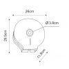 Диспенсер для туалетной бумаги WasserKRAFT  K-10025 