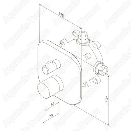 Смеситель Am.Pm Sensation F3085500