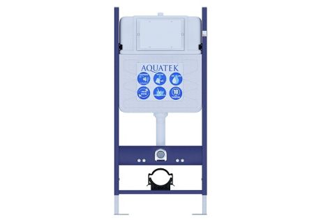 Инсталляция Aquatek с унитазом Aquatek Каир с микролифтом SET AQUATEK КАИР-14-016