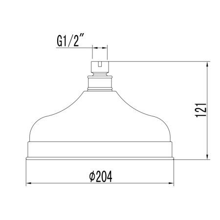 Верхний душ Lemark LM8989B