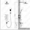 Душевая система Timo Tetra-Thermo SX-0199/03SM