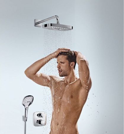 Смеситель Hansgrohe Ecostat E с запорным/переключающим вентелем 15708000