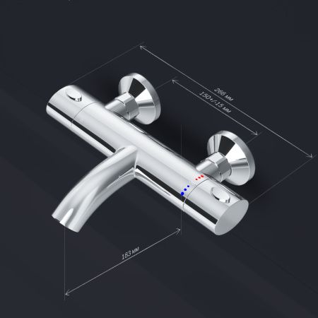 Смеситель для ванны Am.Pm Sense F7550064