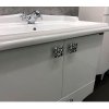 Тумба с раковиной Comforty Монако 80-1 белый глянец