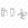 Чаша для унитаза-компакта Roca Leon 342649000
