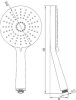 Ручная лейка Ravak Flat d14см X07P344