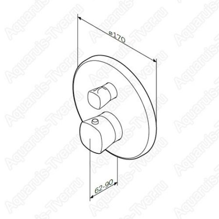 Смеситель Am.Pm Spirit V2.1 F71A75600