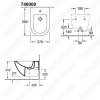 Биде подвесное Villeroy & Boch Subway