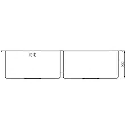 Мойка кухонная Seaman Eco Marino 88x51 SMB-8851DS.B
