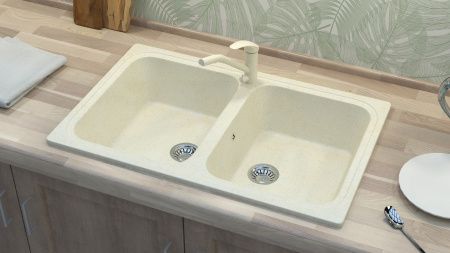Мойка кухонная Marrbaxx 78 бежевый 7023-26