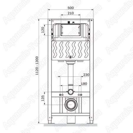 Инсталляция для унитаза Am.Pm Pro I012704