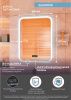 Зеркало Continent Glamour 60x80 с многофункциональной панелью