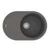 Кухонная мойка Lemark LACHA 760 (Серый шёлк)