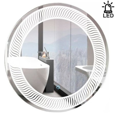 Зеркало Silver Mirrors Miluz D77см с LED подсветкой