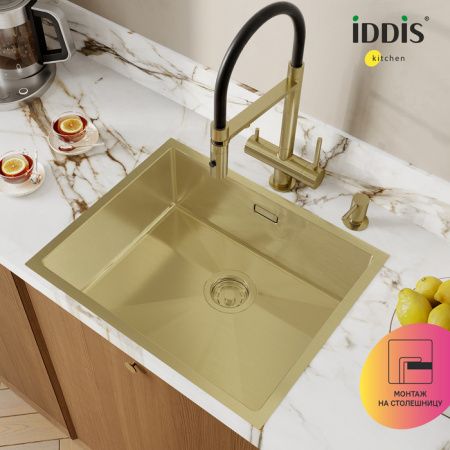 Мойка кухонная Iddis Edifice 54x44 EDI54B0i77