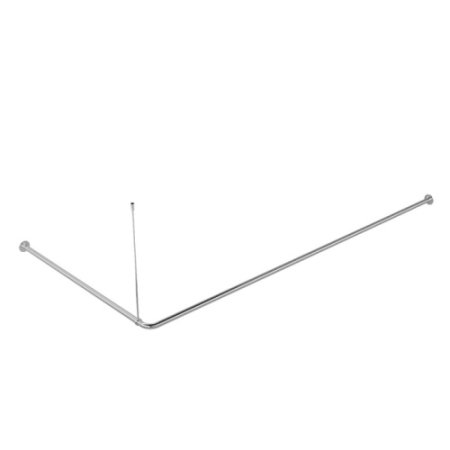 Карниз для шторки Iddis Elegante 180x90 Г-образный хром 050A200I14