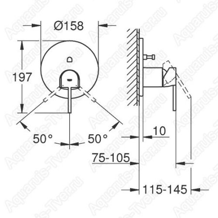 Смеситель Grohe Plus 24060003