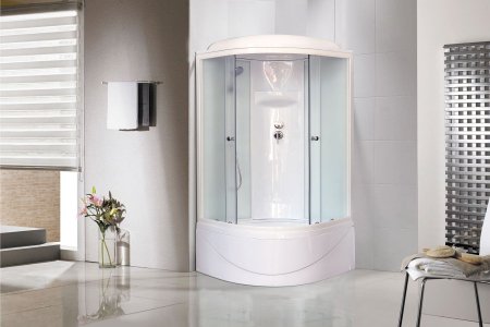 Душевая кабина Royal Bath RB100BK6-WC 100x100