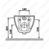 Унитаз подвесной Am.Pm Inspire 2.0 C50A1700SC