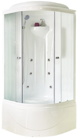 Душевая кабина Royal Bath RB90BK2-M 90x90