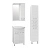 Шкаф-зеркало Style Line Ирис 55см белый глянец